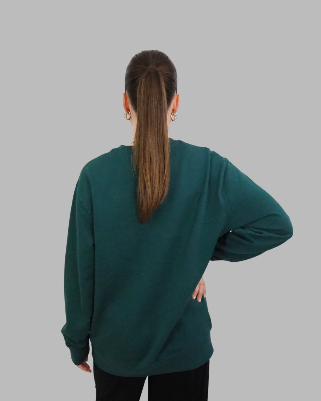 CREWNECK SWEATER | UNISEX | GLAZED GREEN